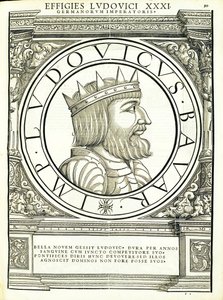 Ludouicus IV, ilustración de 